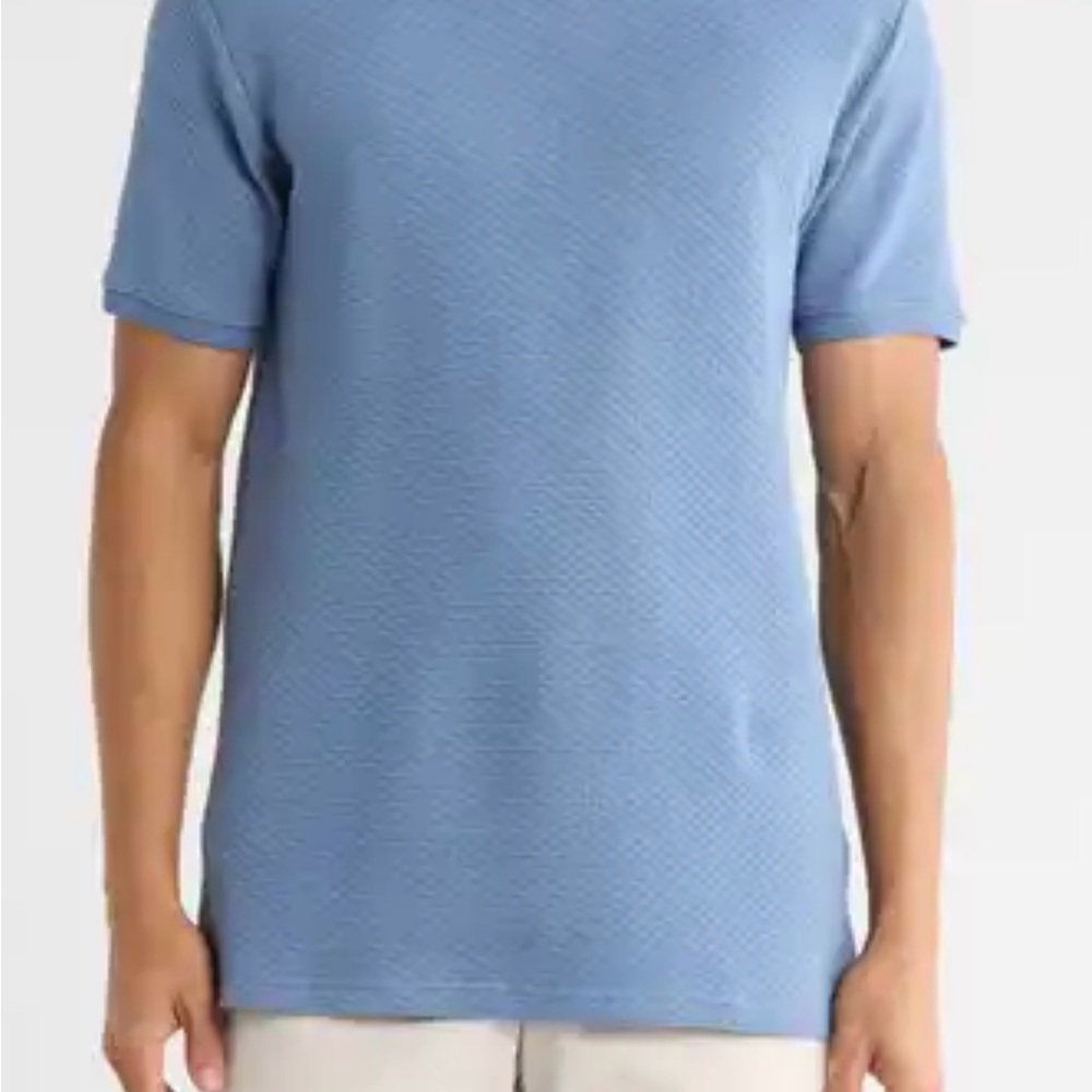 Denim & Flower Sky Blue Short Sleeve Tee